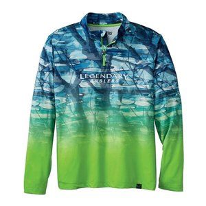 Legendary Whitetails Men's Shoal 1/4 Zip Performance Shirt worn twice